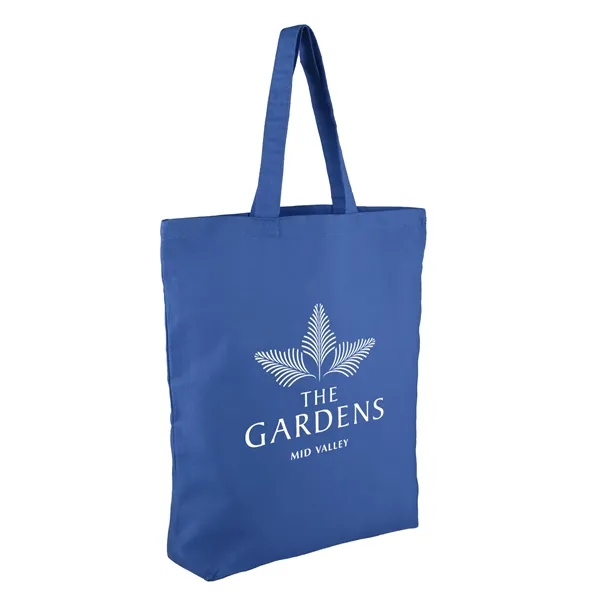Royal Blue color option for 6 Oz. Cornelius Cotton Tote W/ Gusset