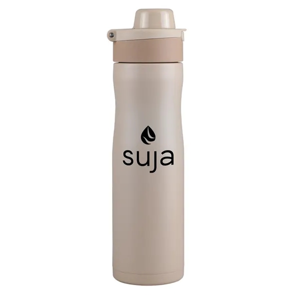Tan color option for 24 Oz. Vertex Powder Coated Recycled Stainless Steel Bottle