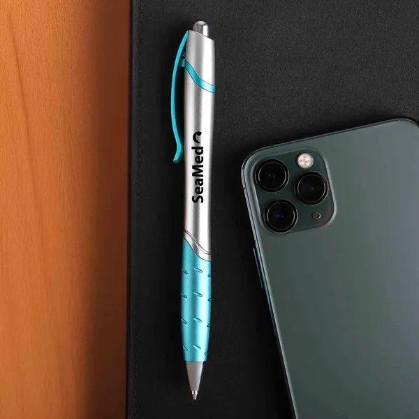 Metallic Light Blue color option for Novato Nfc Sc Pen