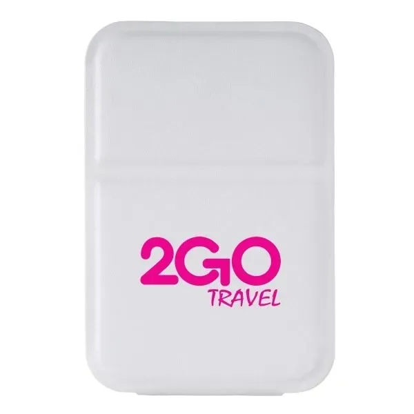 White color option for On The Go Mirror Stand