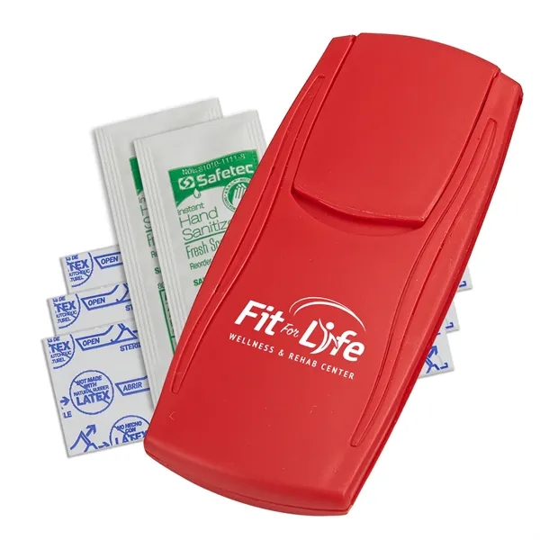 Red color option for Protect™ Care First Aid Kit