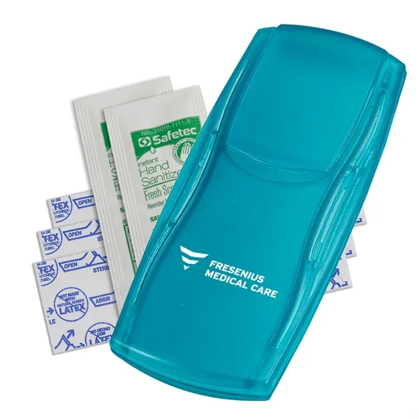 Translucent Aqua color option for Protect™ Care First Aid Kit