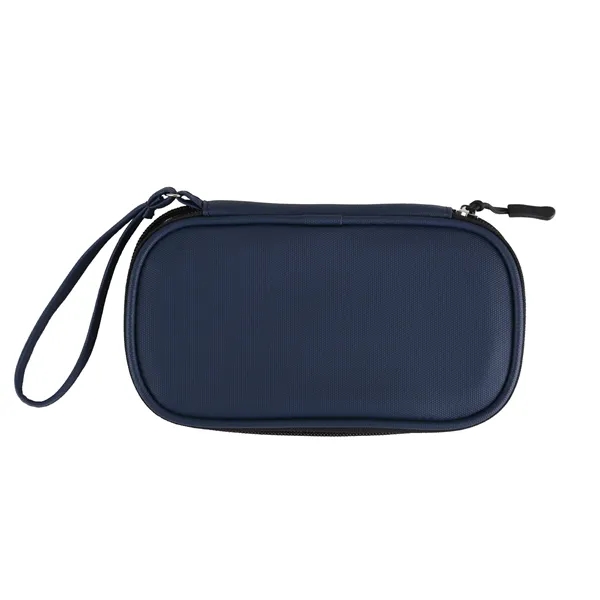 Black color option for Nova Clutch 600 D Rpet Tech Organizer