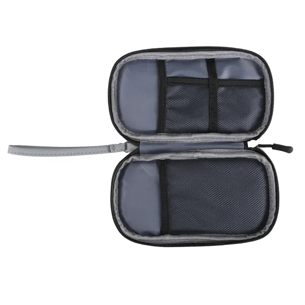 Gray color option for Nova Clutch 600 D Rpet Tech Organizer