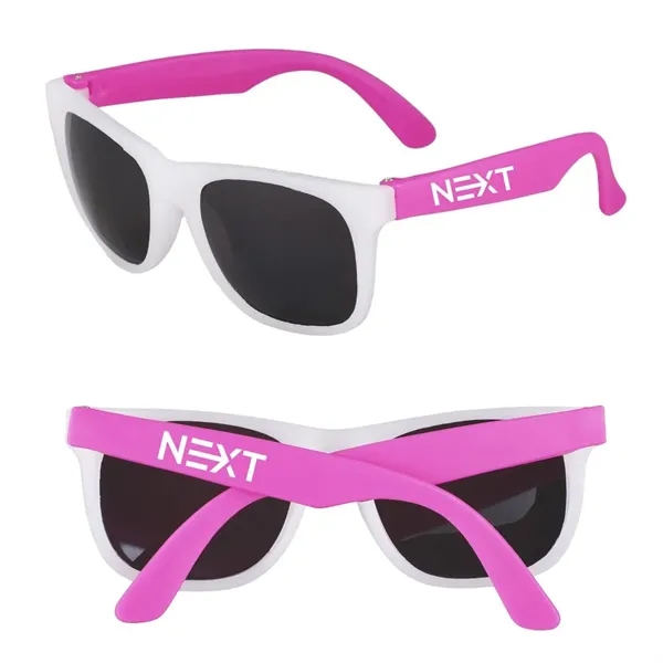 Neon Pink color option for Kidz Mood Sunglasses