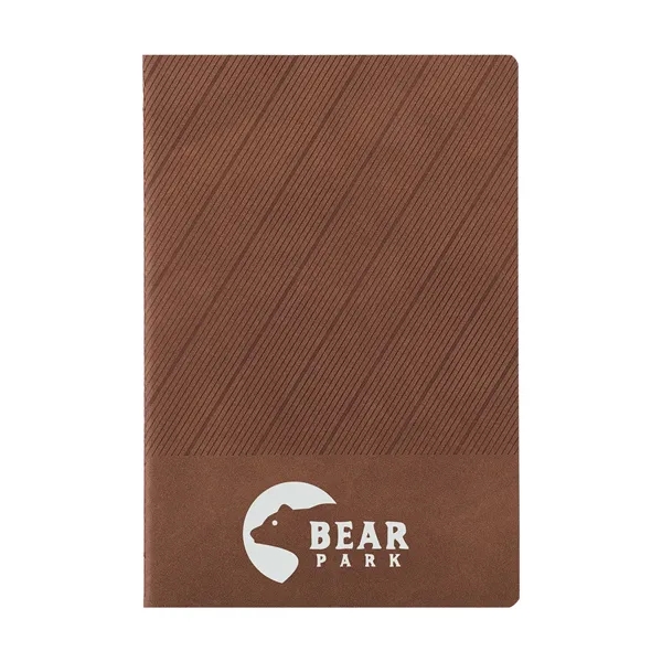 Camel color option for 5.5" X 8" Soft Pu Journal With Fsc® Paper