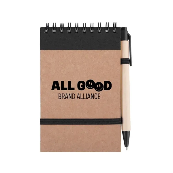 Black color option for 3" X 5" Eco Jotter W/Pen
