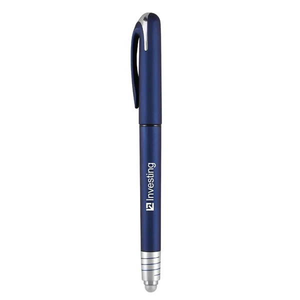 Metallic Cobalt Blue color option for Pacifica Spin Top Stylus Gel Pen