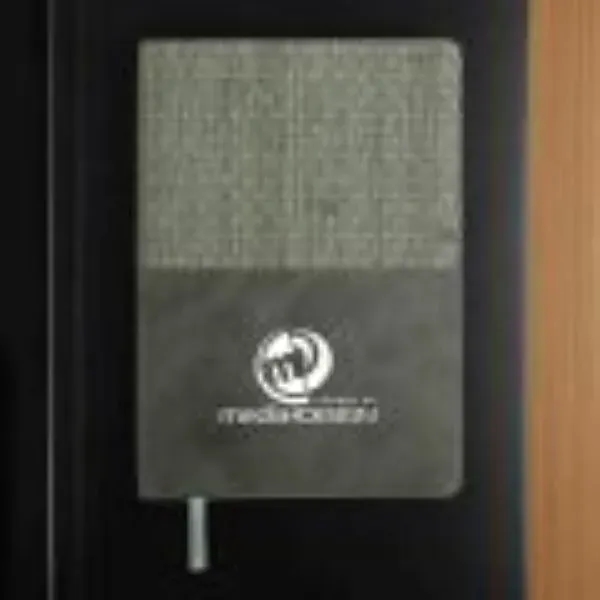 Black color option for Interlink Soft Pu Journal With Fsc® Paper