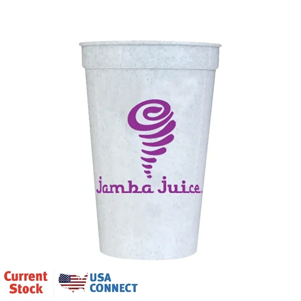 Granite color option for 22 Oz. Smooth Stadium Cup   Usa Connect