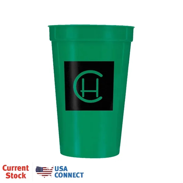 Green color option for 22 Oz. Smooth Stadium Cup   Usa Connect