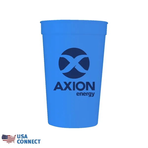 Light Blue color option for 22 Oz. Smooth Stadium Cup   Usa Connect