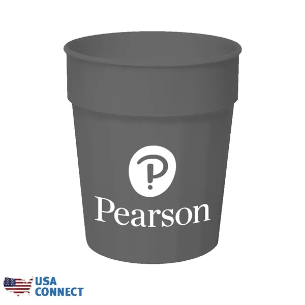 Gray color option for 17 Oz. Fluted Stadium Cup   Usa Connect