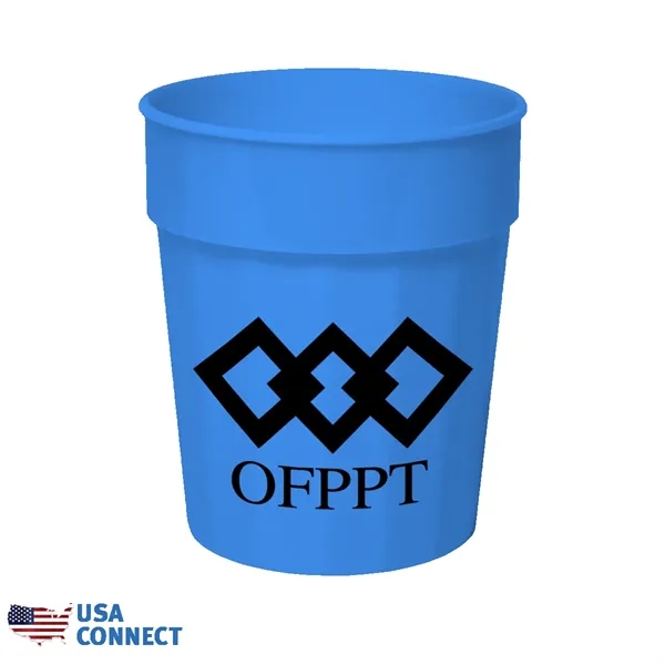 Light Blue color option for 17 Oz. Fluted Stadium Cup   Usa Connect