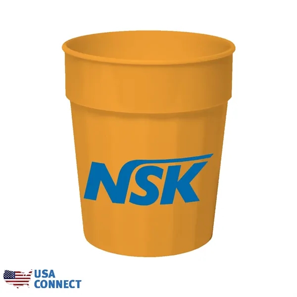 Neon Orange color option for 17 Oz. Fluted Stadium Cup   Usa Connect