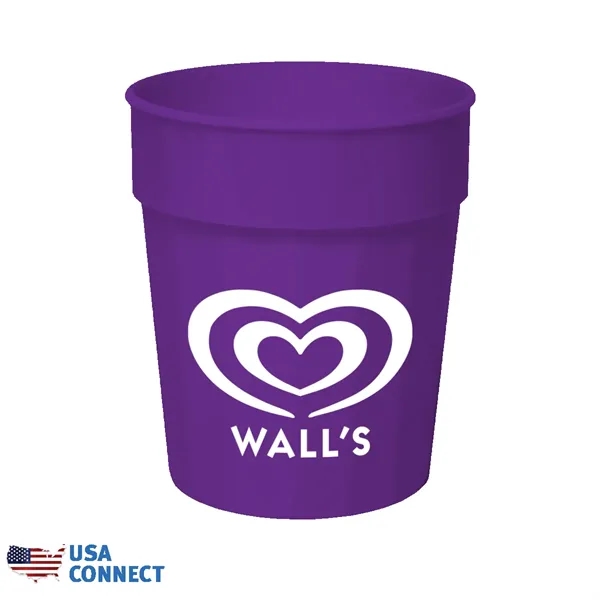 Purple color option for 17 Oz. Fluted Stadium Cup   Usa Connect