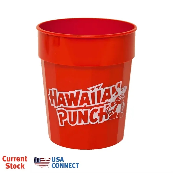 Red color option for 17 Oz. Fluted Stadium Cup   Usa Connect
