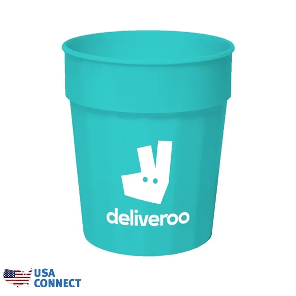 Teal color option for 17 Oz. Fluted Stadium Cup   Usa Connect