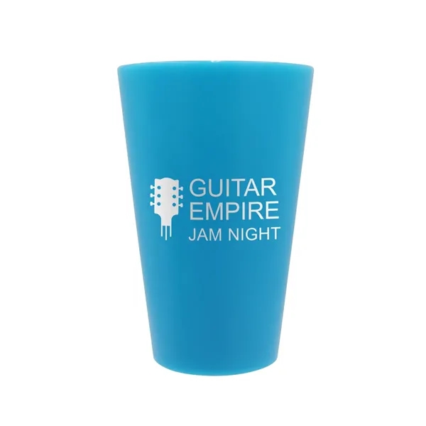 Light Blue color option for 16 Oz. Party Pop Pint Glass
