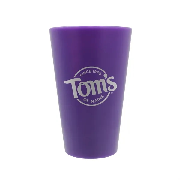Purple color option for 16 Oz. Party Pop Pint Glass