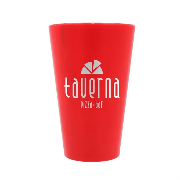 Red color option for 16 Oz. Party Pop Pint Glass