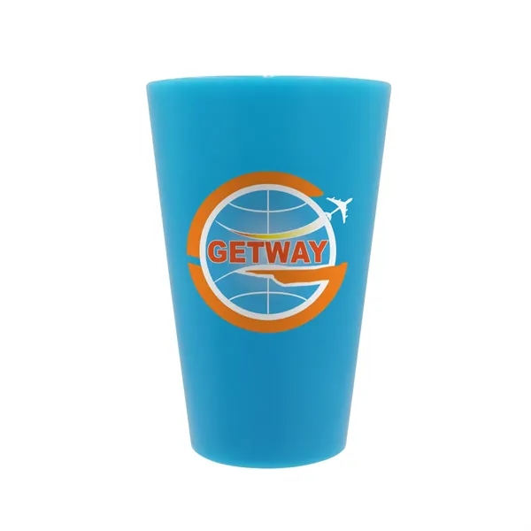 Light Blue color option for 16 Oz. Party Pop Pint Glass, Full Color Digital