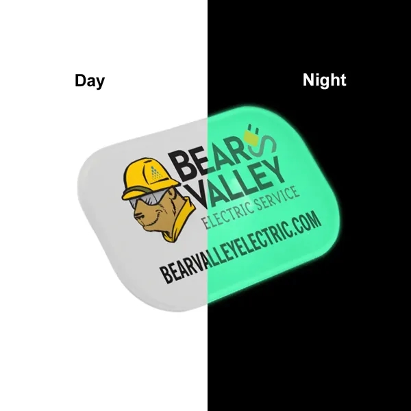 Nite Glow color option for Recycled Outlet Cover, Full Color Digital