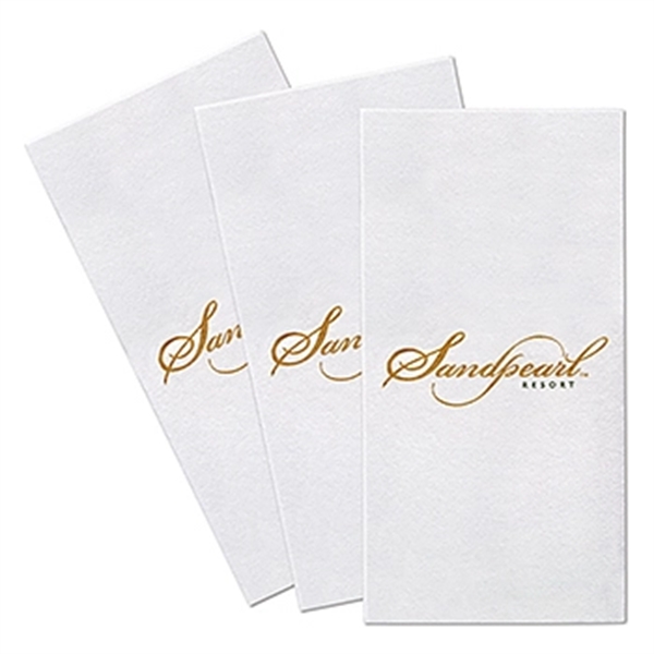 White color option for Custom Linen Like Hand Towel