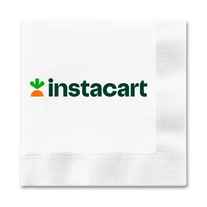 Photo of 3 Ply White Beverage Napkin   High Line
