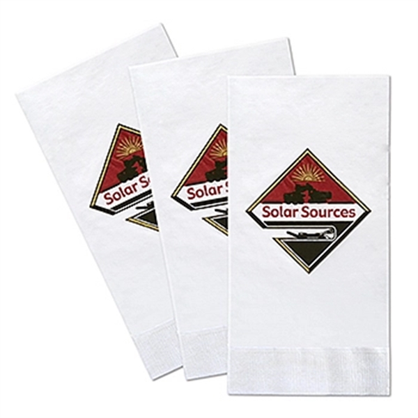 White color option for Custom Dinner Facial 2 Ply Napkin
