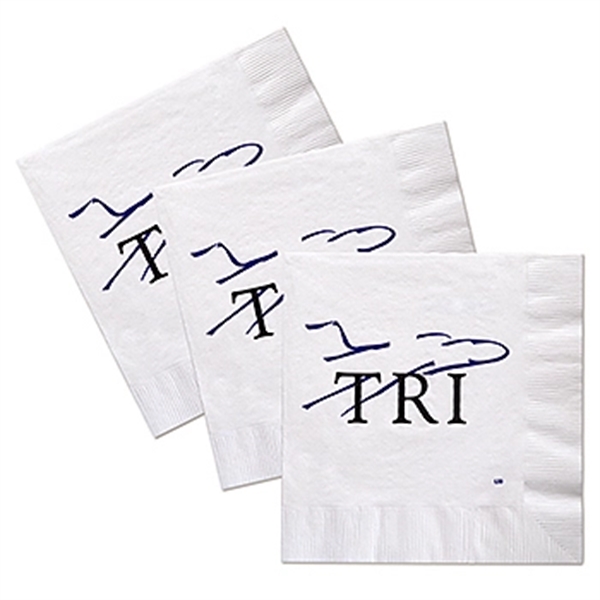 White color option for Custom Luncheon Facial 2 Ply Napkin