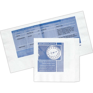 Photo of 2 Ply White Beverage Promo Napkin   High Line