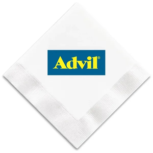 Photo of 1 Ply White Beverage Napkin   High Line