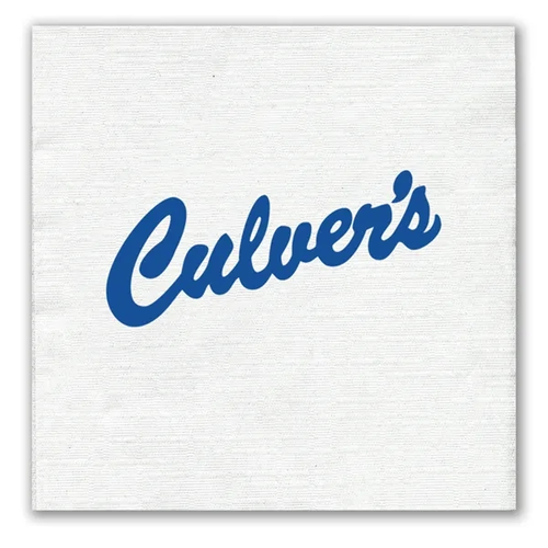 Main photo of 1 Ply White Beverage Napkin   Linen Embossed   High Line
