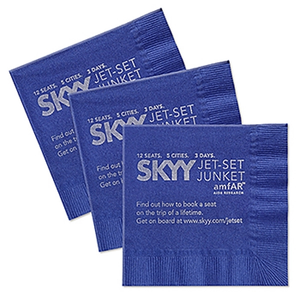 Photo of Dark Tone Beverage Facial 2 Ply Napkin