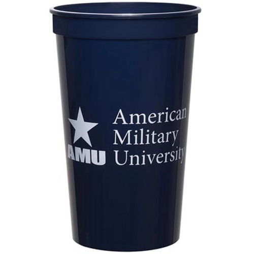 Main photo of Smooth Colored 22 Ounce Stadium Cup