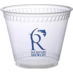Photo of Eco Friendly Compostable 9 Ounce Soft Sided Plastic Cup