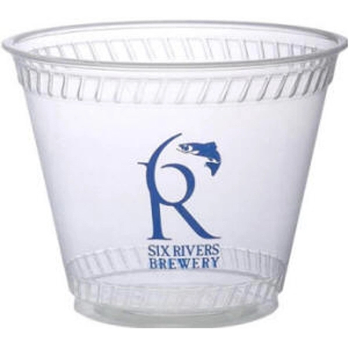 Main photo of Eco Friendly Compostable 9 Ounce Soft Sided Plastic Cup
