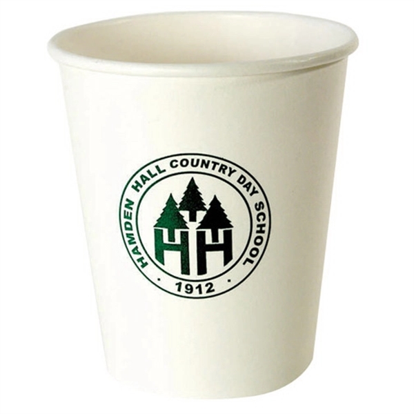 White color option for All Purpose 8 Ounce Hot Cold Paper Cup