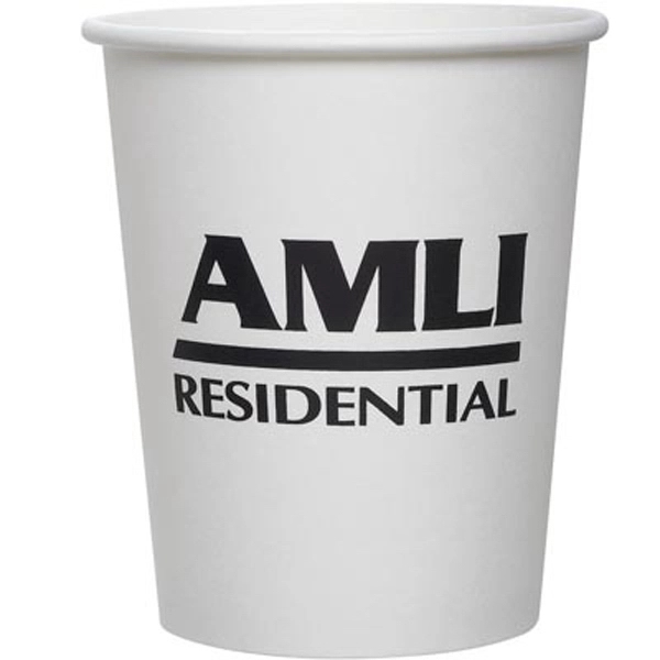 White color option for All Purpose 10 Ounce Hot Cold Paper Cup