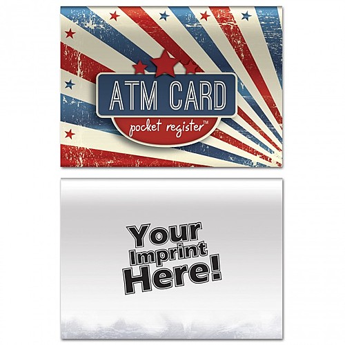 Photo of Atm Pocket Register   Patriotic