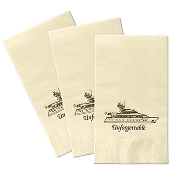 Taupe color option for Lite Tone Dinner Facial 2 Ply Napkin