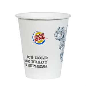 Photo of 12 Oz Double Poly Paper Cold Drink Cup   Flexo Printing