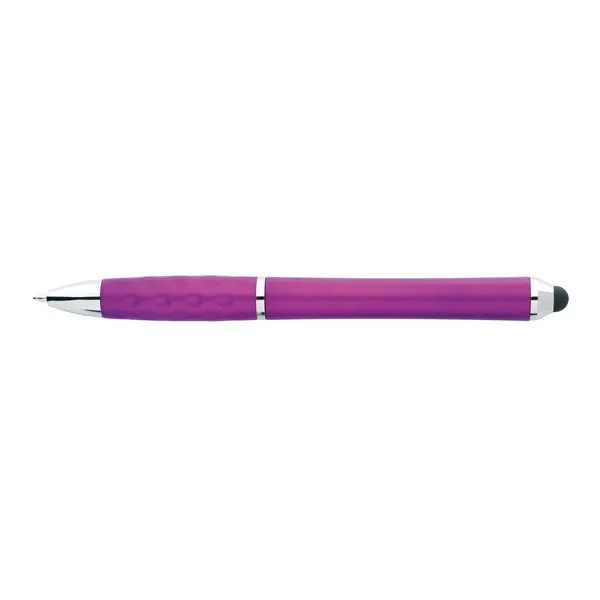 Purple/ Black Ink color option for Tev Metallic Stylus Pen