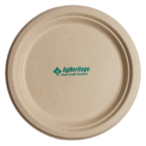 Photo of 6.75" Round Eco Friendly Paper Plate