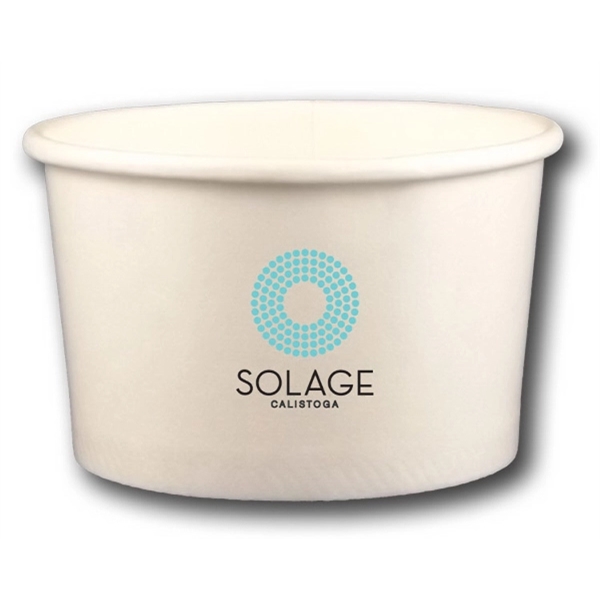 White color option for 4 Oz. Paper Dessert/Food Cups   Quick Ship