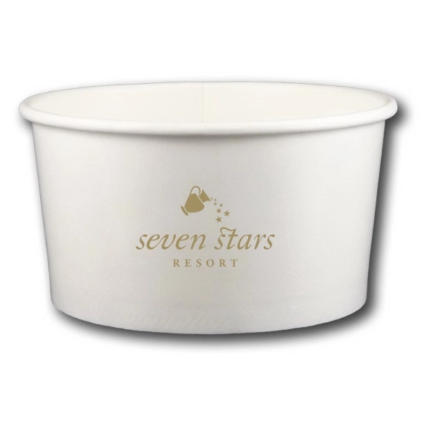 White color option for 6 Oz. Paper Dessert/Food Cups   Quick Ship
