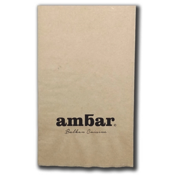 Natural Kraft color option for 1 Ply Natural Kraft Dinner Napkins