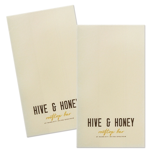 Main photo of Ecru/Vanilla Linen Feel Hand Towel