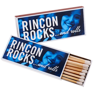 Photo of Full Color, Short Run Matchboxes With 3 Inch Matchsticks
